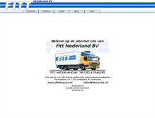 Tablet Screenshot of fitttrucks.nl